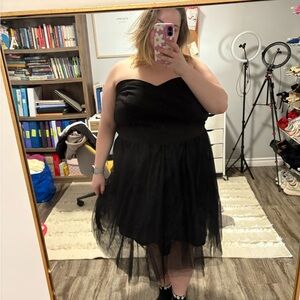 Tulle Black Dress